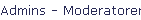 Admins - Moderatoren