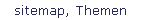 sitemap, Themen